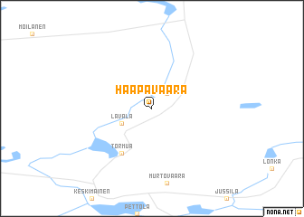 map of Haapavaara