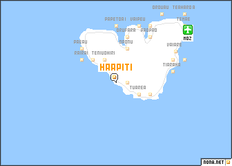 map of Haapiti