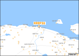 map of Haapsu