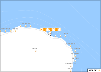 map of Haapupuni