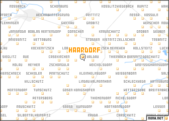 map of Haardorf