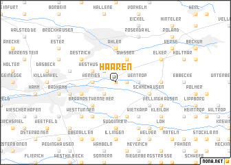 map of Haaren