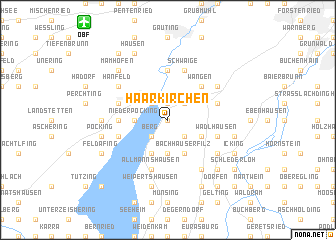 map of Haarkirchen