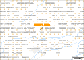 map of Haarland