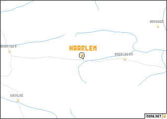 map of Haarlem