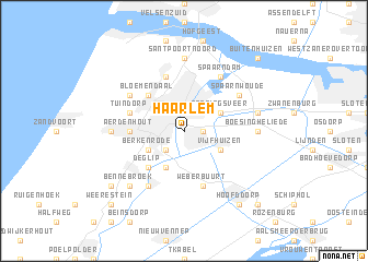 map of Haarlem