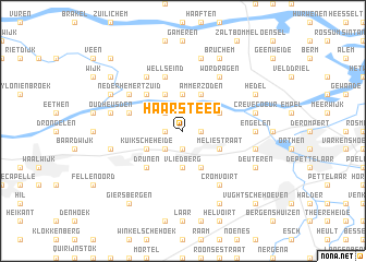 map of Haarsteeg