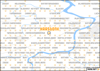 map of Haasdonk