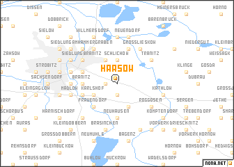 map of Haasow