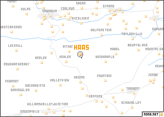 map of Haas