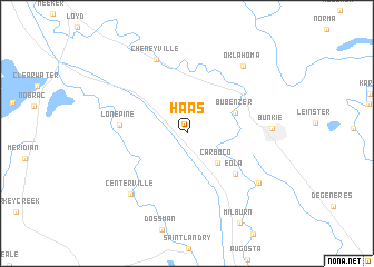 map of Haas