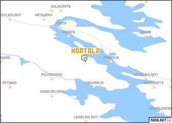 map of Haatala