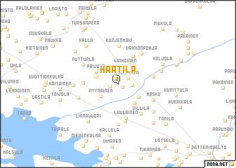 map of Haatila