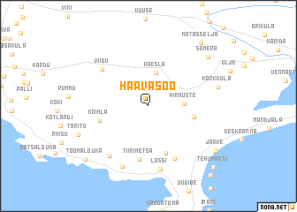 map of Haavasoo