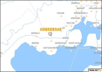 map of Habaabshe