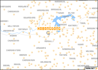 map of Habang-dong