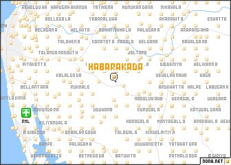 map of Habarakada