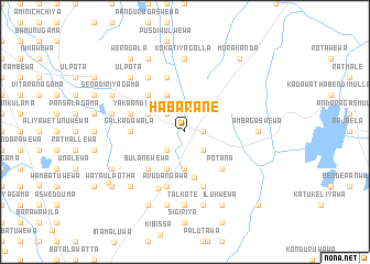 map of Habarane