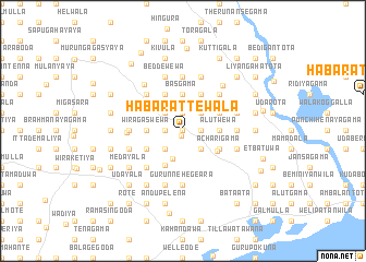 map of Habarattewala