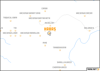 map of Habas