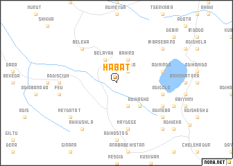 map of Habat