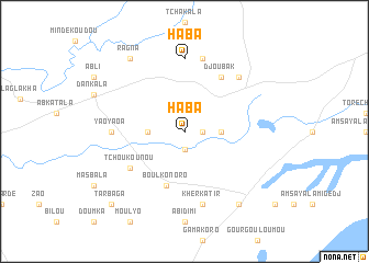 map of Haba