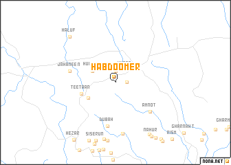 map of Habdoomer