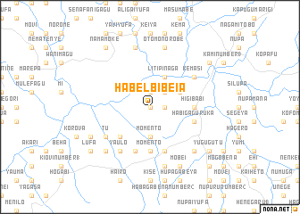 map of Habelbibeia