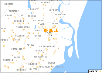 map of Habele