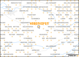 map of Haberkofen