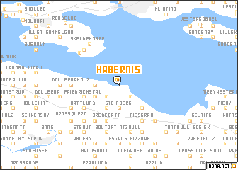 map of Habernis