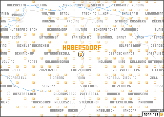 map of Habersdorf