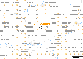 map of Habersdorf
