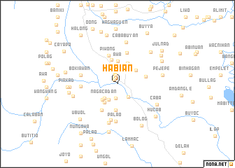 map of Habian