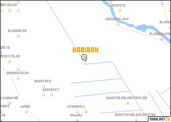 map of Ḩabībah