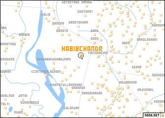 map of Habīb Chandr