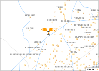 map of Habībkot