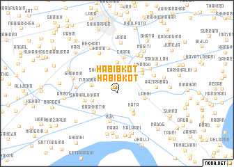 map of Habībkot