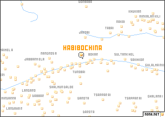 map of Habībo Chīna