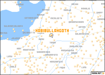 map of Habībullāh Goth