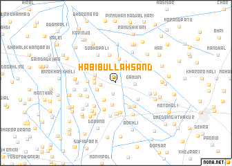 map of Habībullāh Sānd