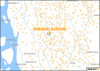 map of Habībwāla Janūbi