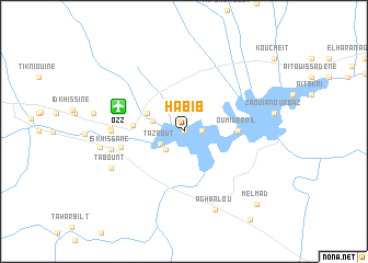 map of Habib