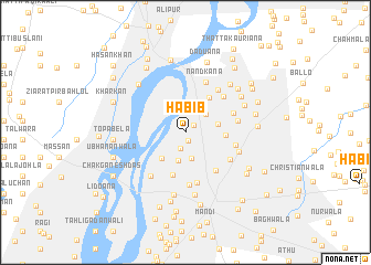 map of Habīb