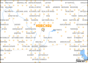map of Habichau