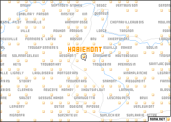 map of Habiemont