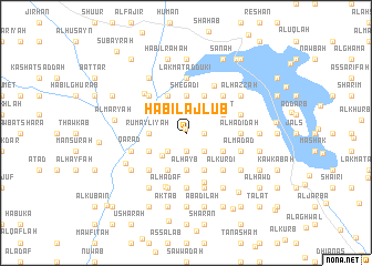 map of Ḩabīl Ajlub