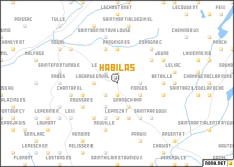 map of Habilas
