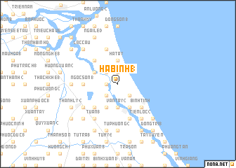 map of Hà Bình (1)