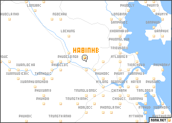 map of Hà Bình (1)